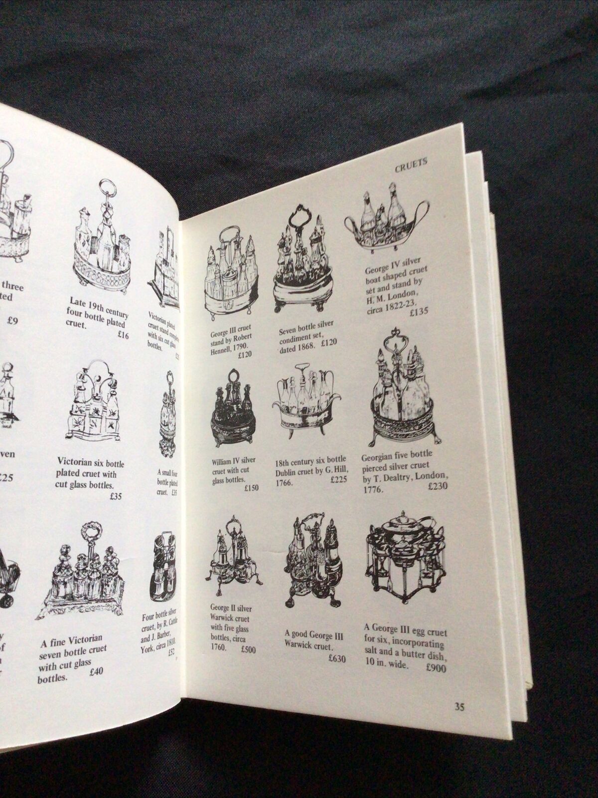 BOOK - Lyle pocket Antiques & Their Values 1976 - GLASS - (8590)