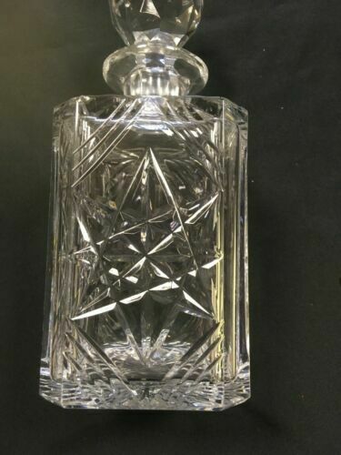 Edinburgh Crystal Commemorative decanter Charles & Diana 377/1000 cert - (7365)