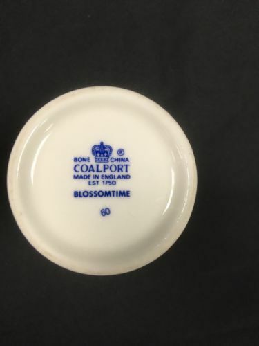 Coalport Blossomtime vase 8cm - Small Bone China collectible -  (2768)