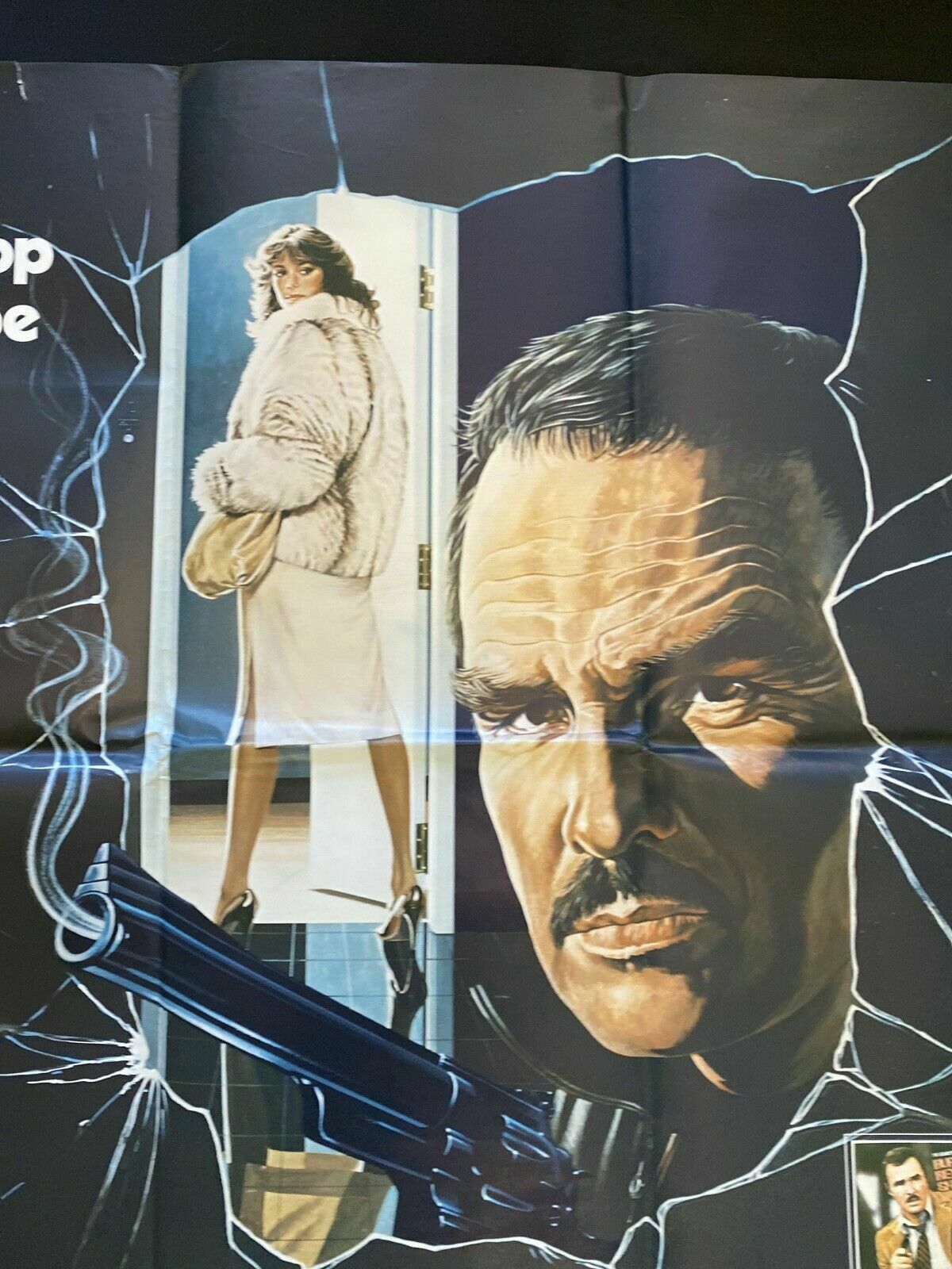ORIGINAL UK QUAD POSTER - Sharky's Machine - 1981 - 30" x 40" - (6549)