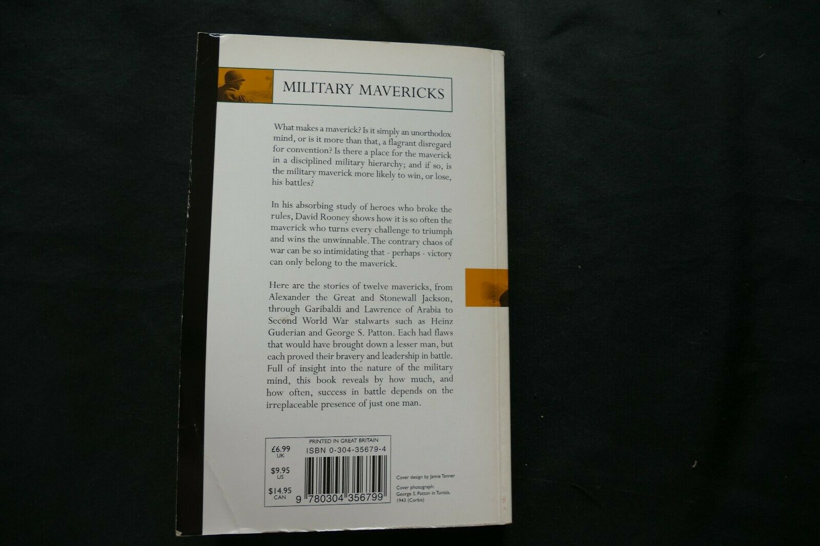 BOOK  - MILITARY MAVERICKS - David Rooney (8737)