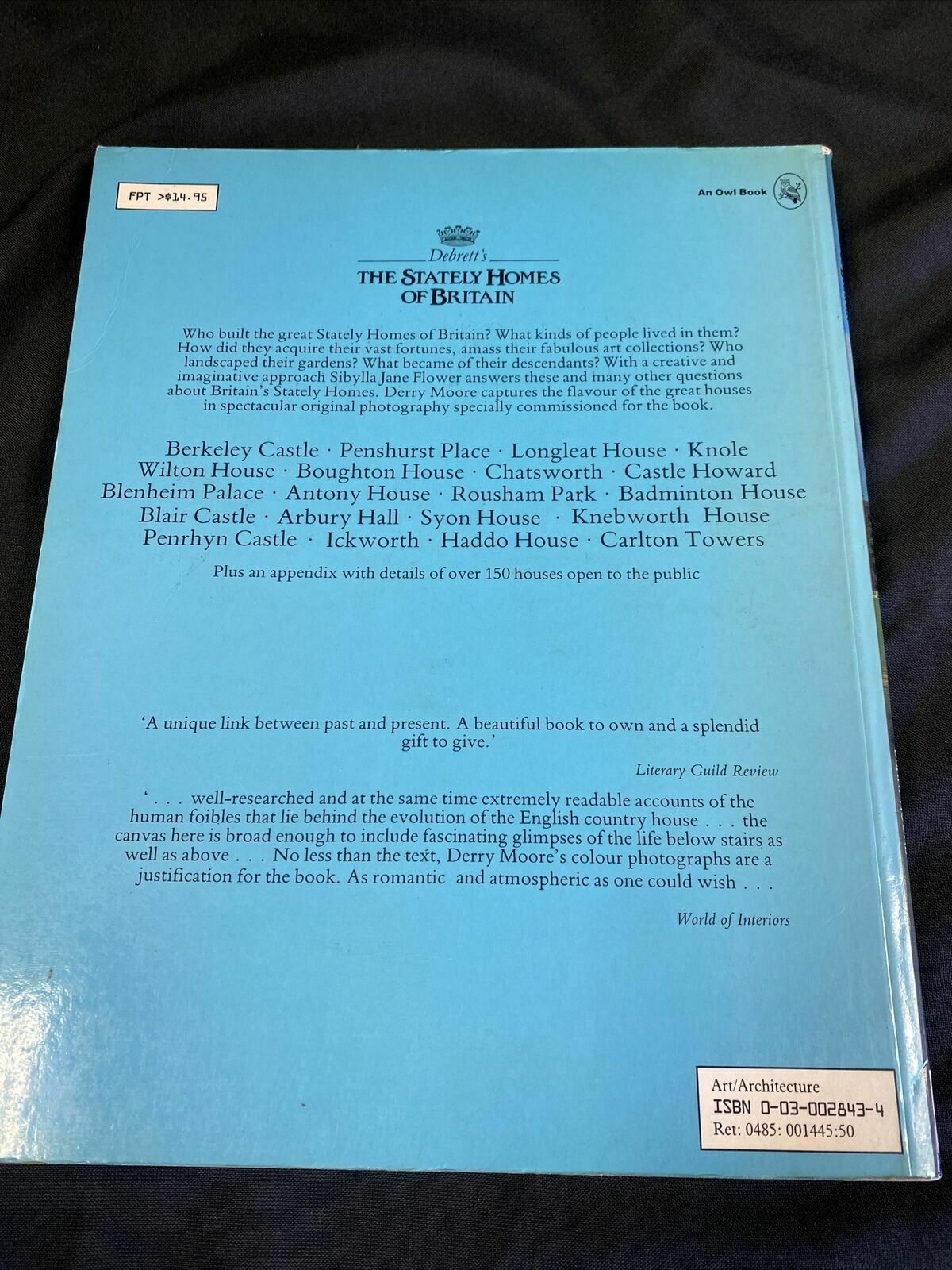 Debrett's The Stately Homes Of Britain Book - Sibylla Jane Flower - (7679)