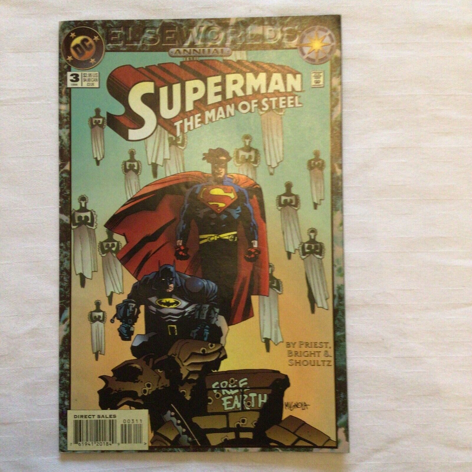 COMIC - DC Comics SUPERMAN The Man of Steel  ANNUAL 1994 - New York (8878)