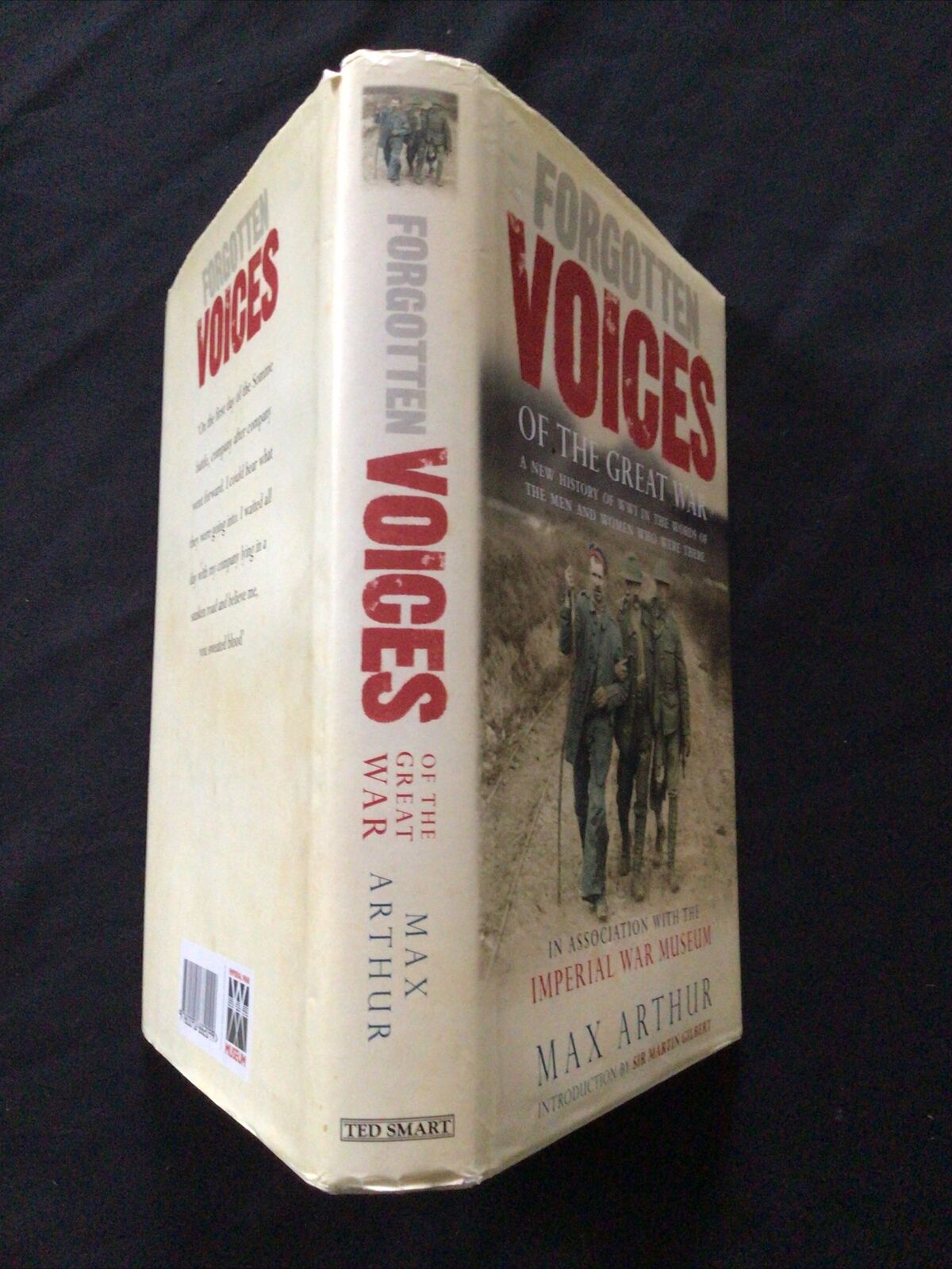 BOOK - FORGOTTON VOICES OF THE GREAT WAR - Max Arthur - (8689)