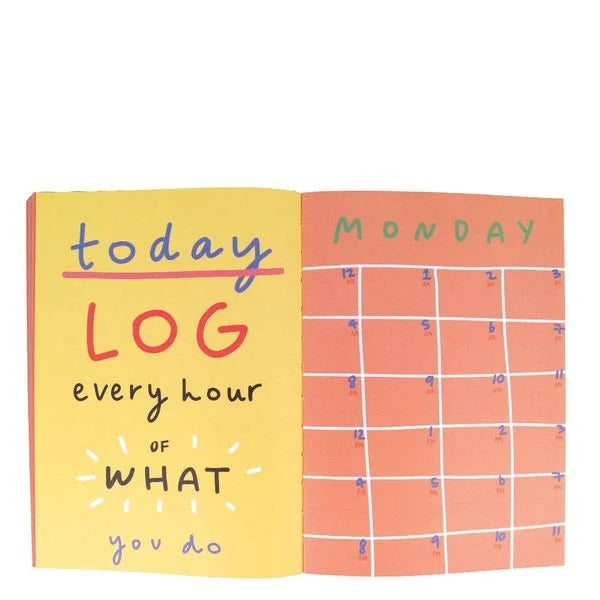 Daily Planner - Everyday Is Different Document your day in a fun way - (6396)