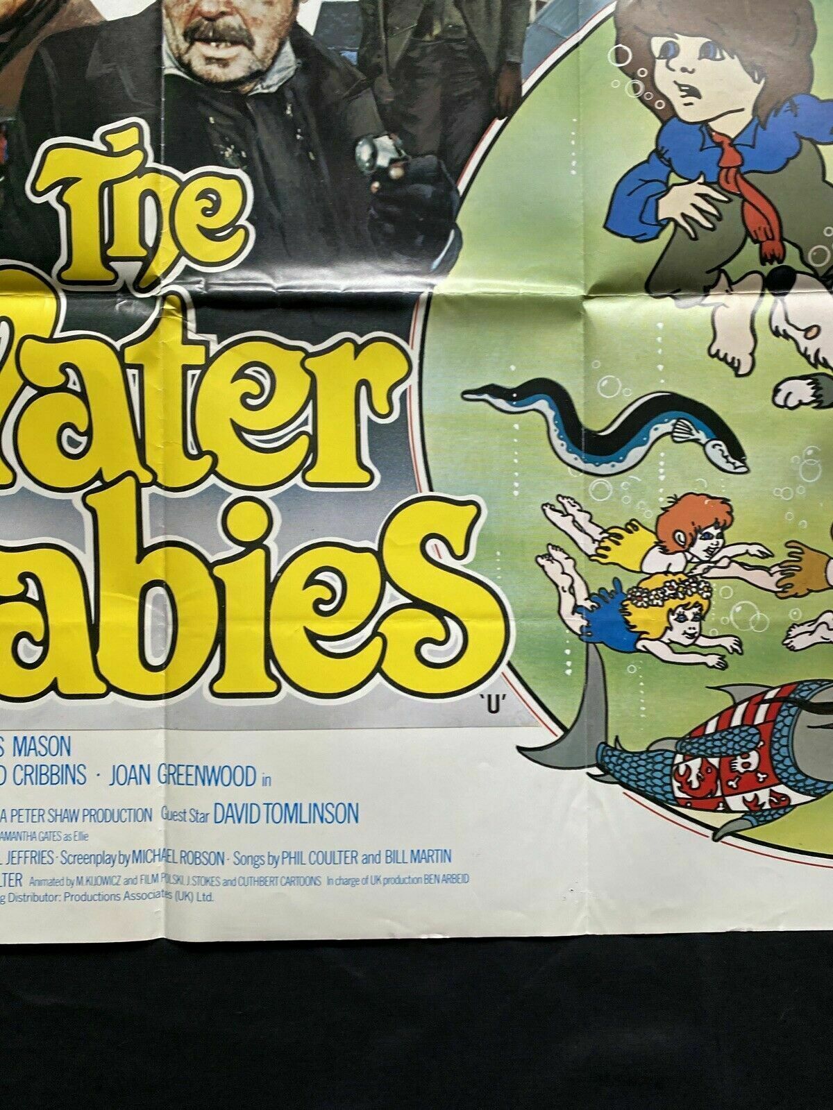 ORIGINAL UK QUAD POSTER - Waterbabies - 1978 - 30" x 40" - (6562)