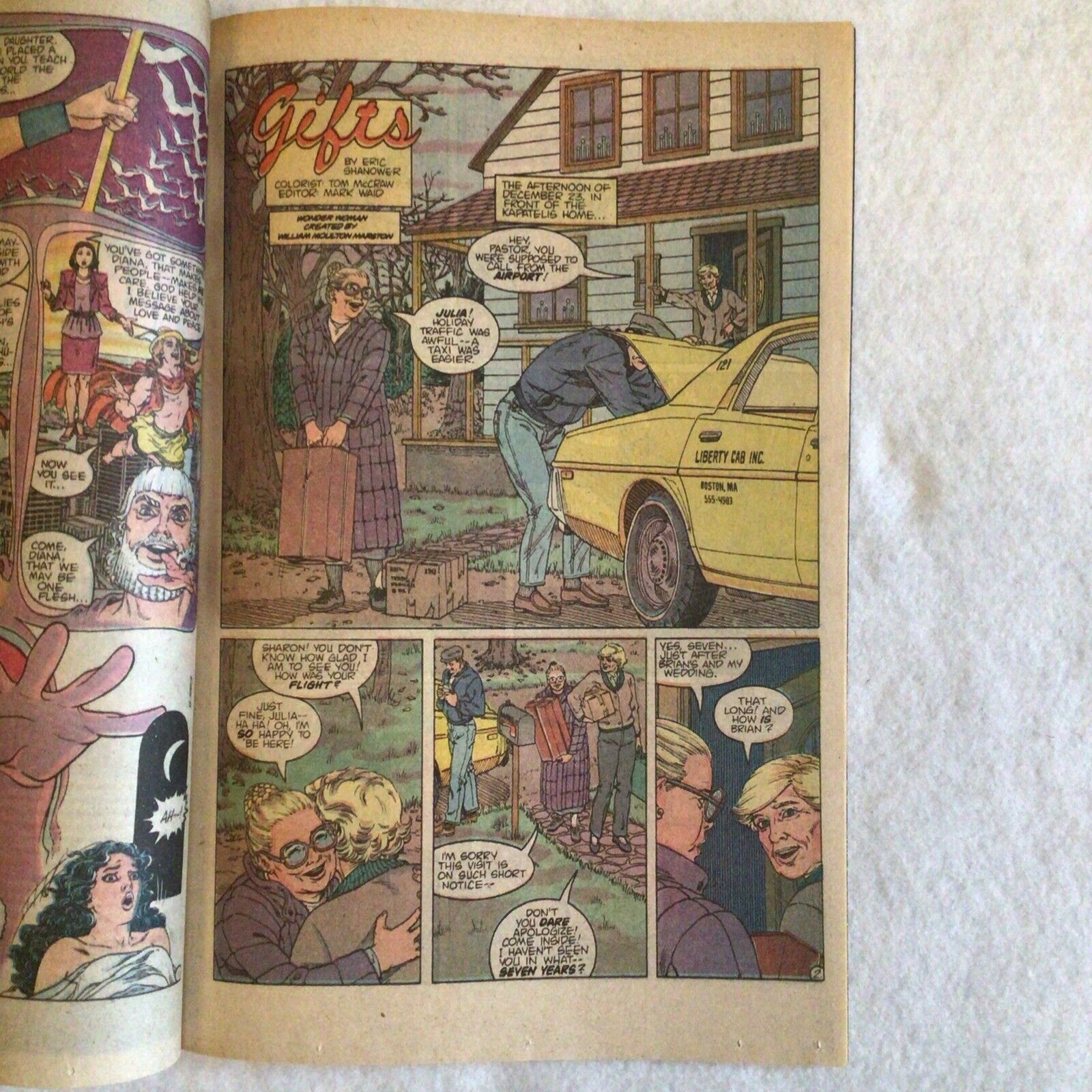 COMIC - DC Comics Christmas with the SUPER HEROES Special 1989 #2 - (8858)