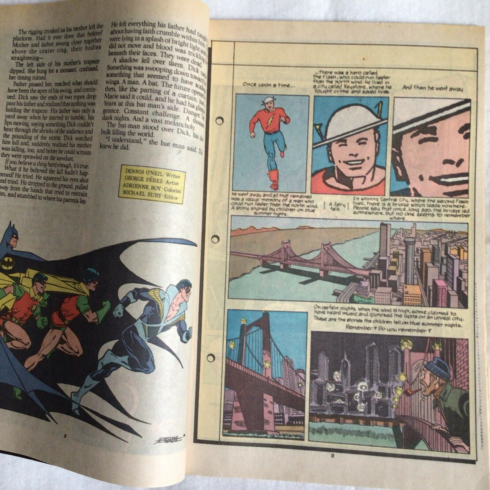 COMIC - DC Comics  Secret origins 96 page FINAL ISSUE - Aug 1990  (8884)