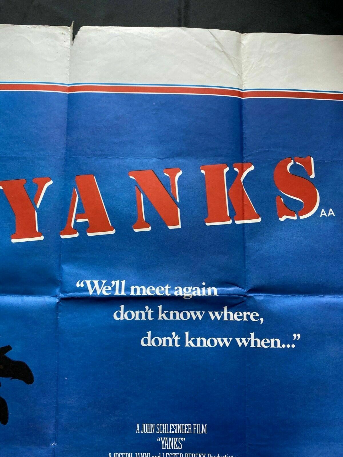 ORIGINAL UK QUAD POSTER - Yanks - 1979 - 30" x 40" - (6588)