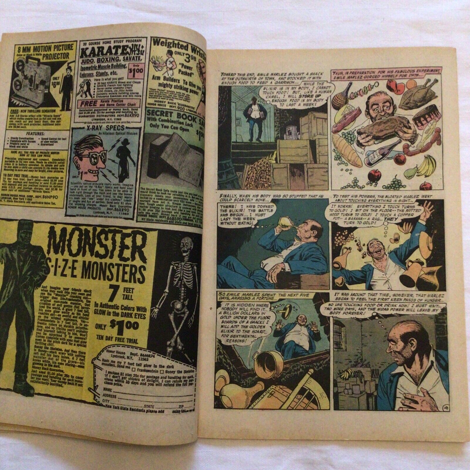 COMIC - DC Comics  The HOUSE OF MYSTERY Do you dare enter? - Jun 1972 (8873)