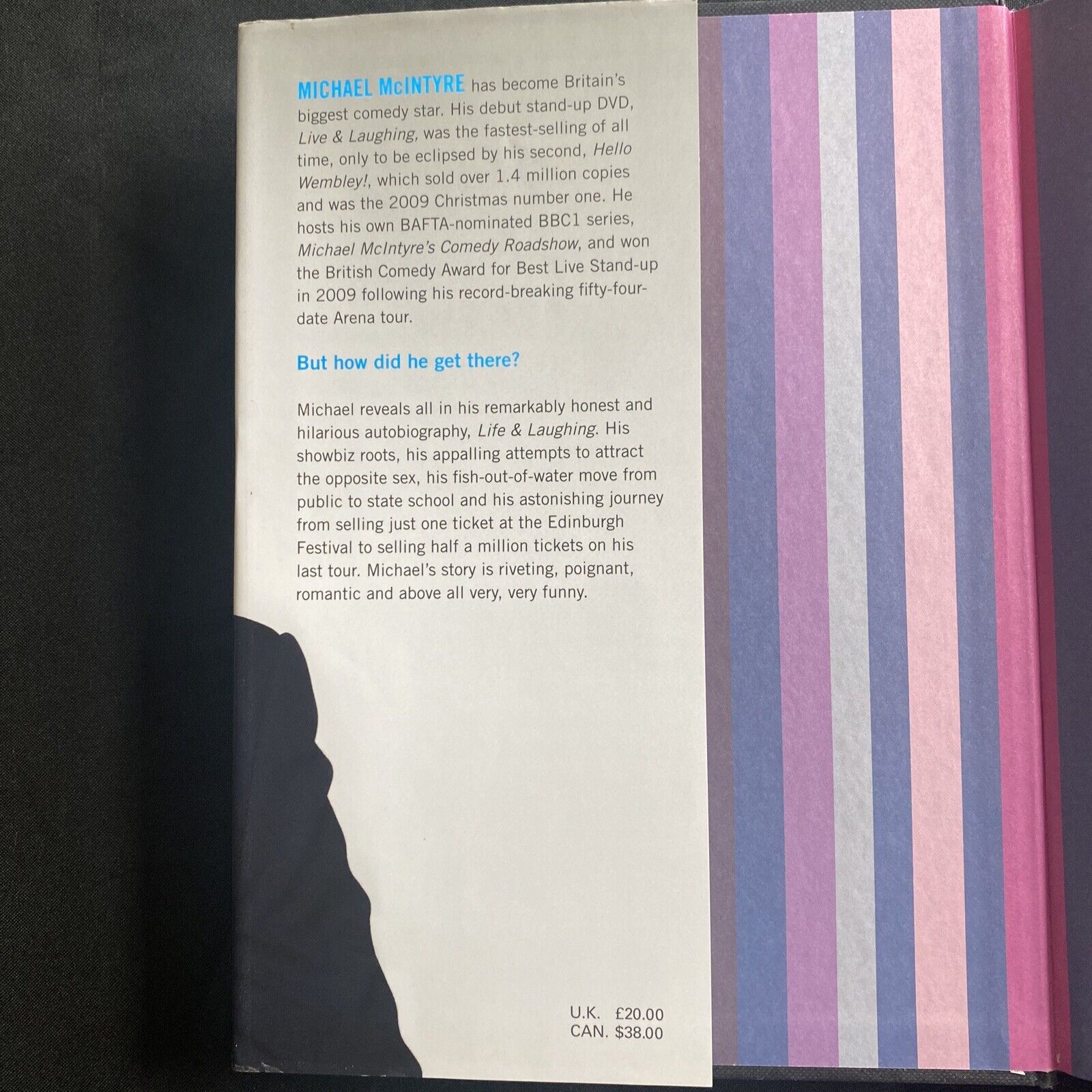 BOOK - Michael McIntyre - Life & Laughing My Story - (9675)