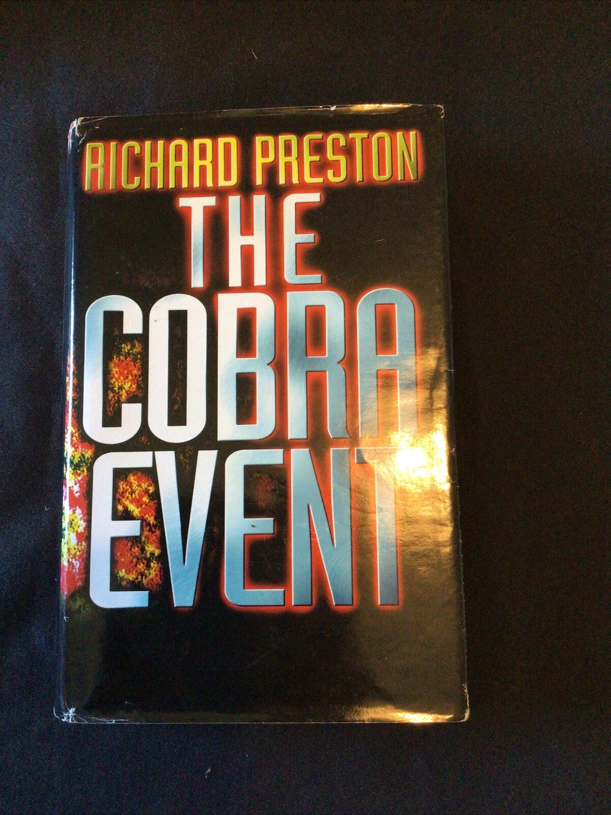 BOOK - THE COBRA EVENT - Richard Preston - Hardback 1998 - (8659)