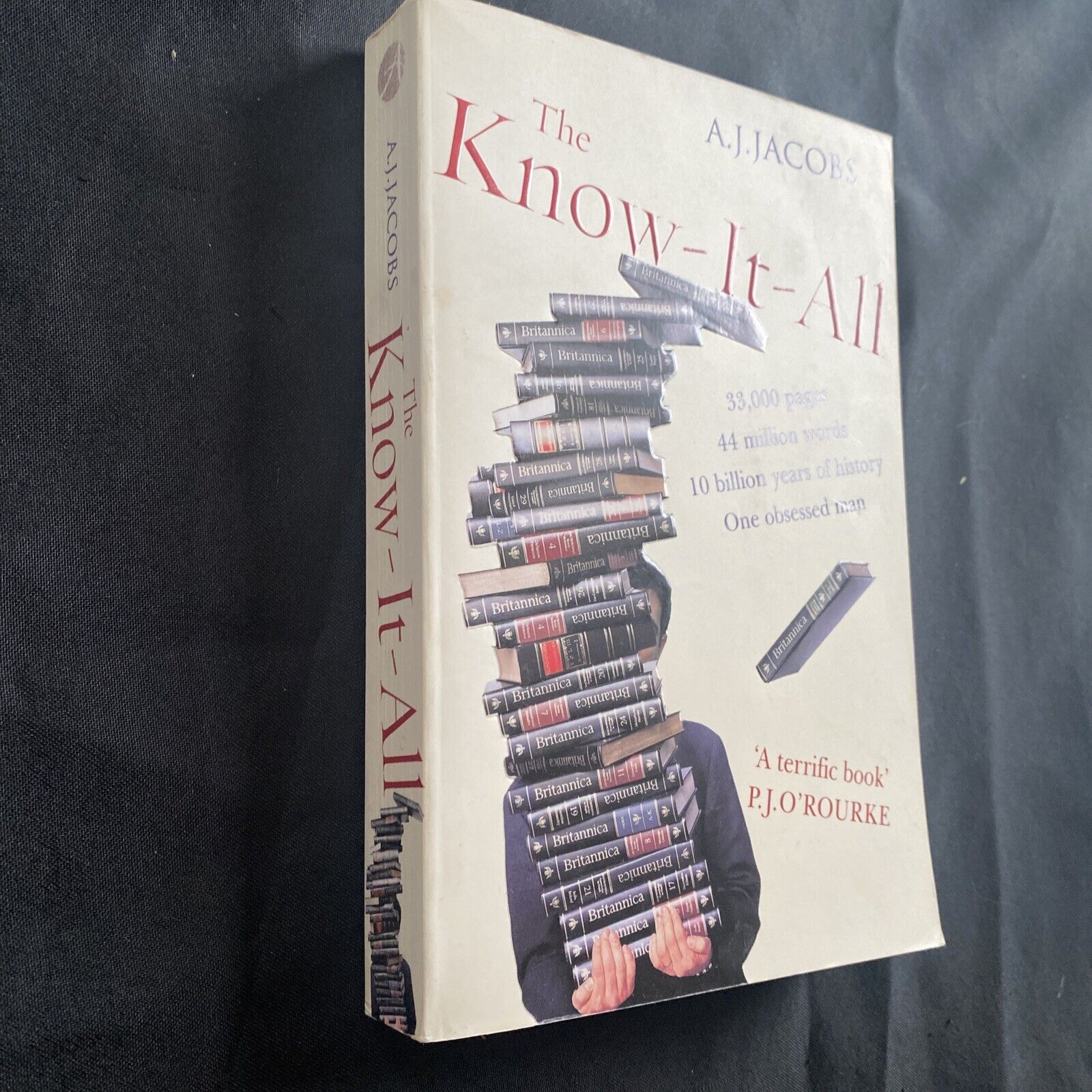 BOOK - The Know-It-All - A.J.Jacobs - (9678)