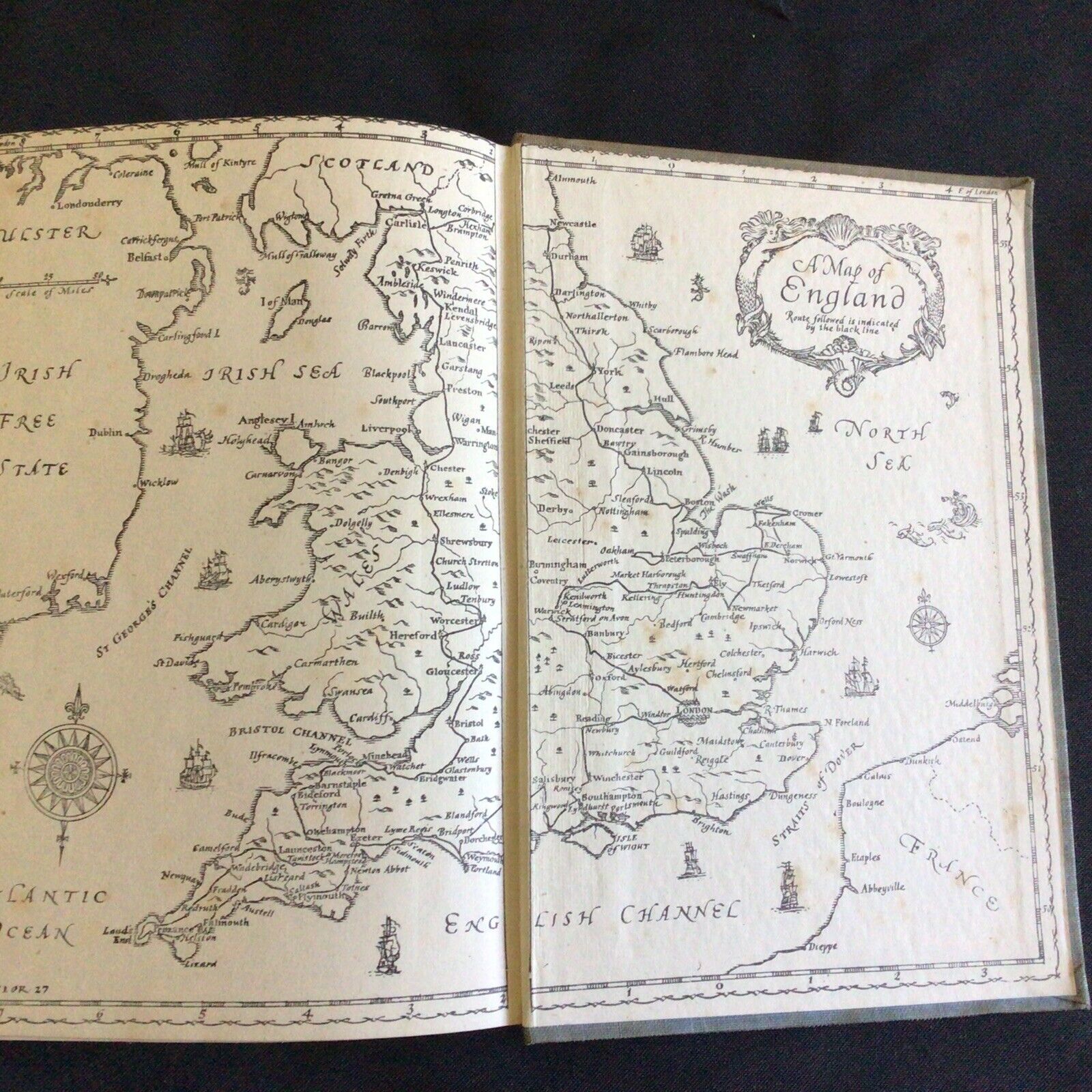 H.V Morton In Search of England Book 1945 print - (9728)
