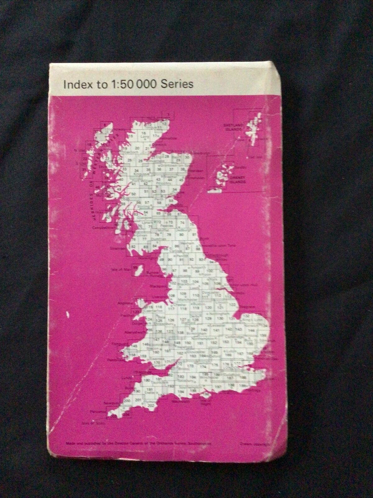 MAP - Ordnance Survey 1:50 2nd Series 1980 -North West Norfolk #132 (8669
