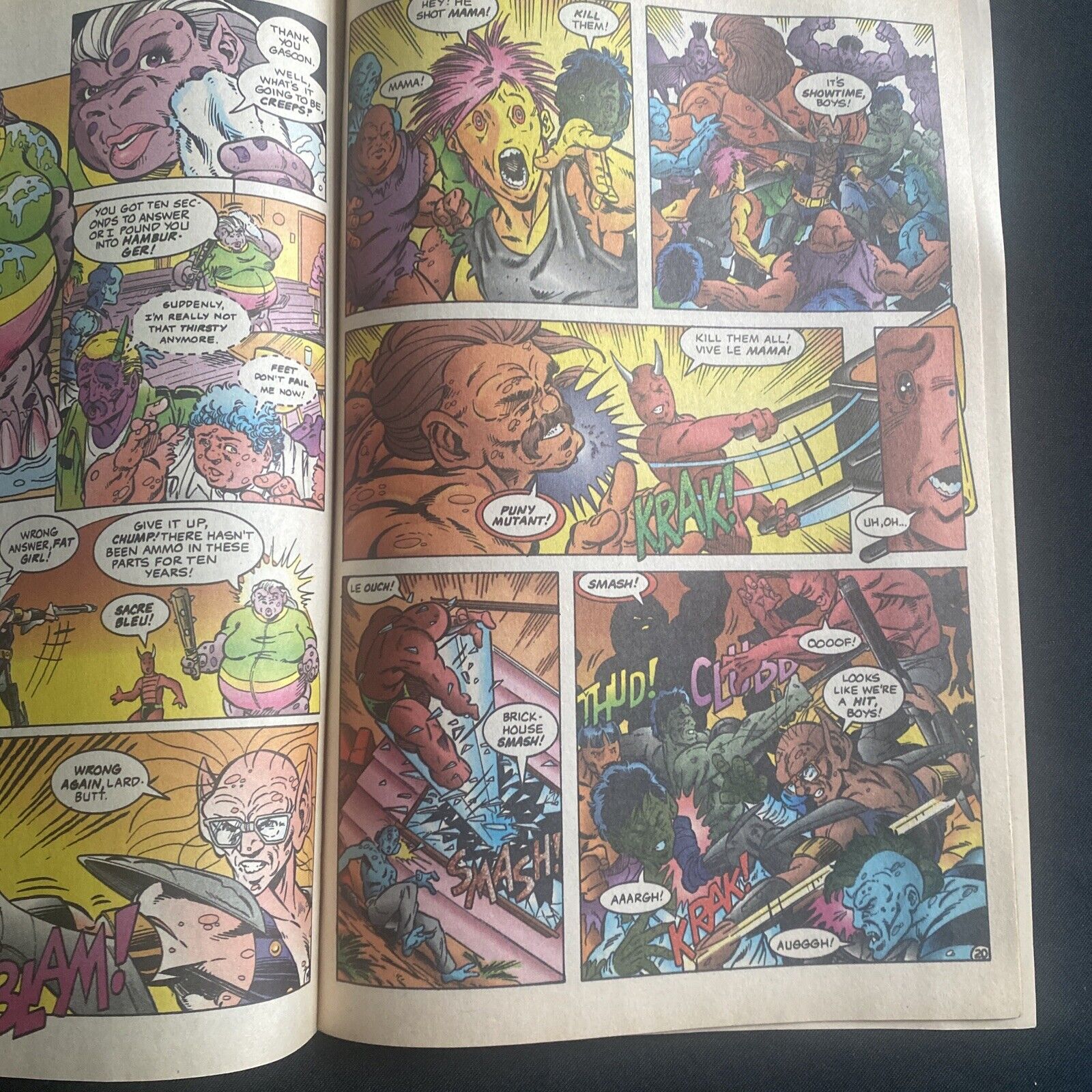 COMIC  - MALIBU Comics - Ex-MUTANTS - #2 - Dec 1992 - (8749)