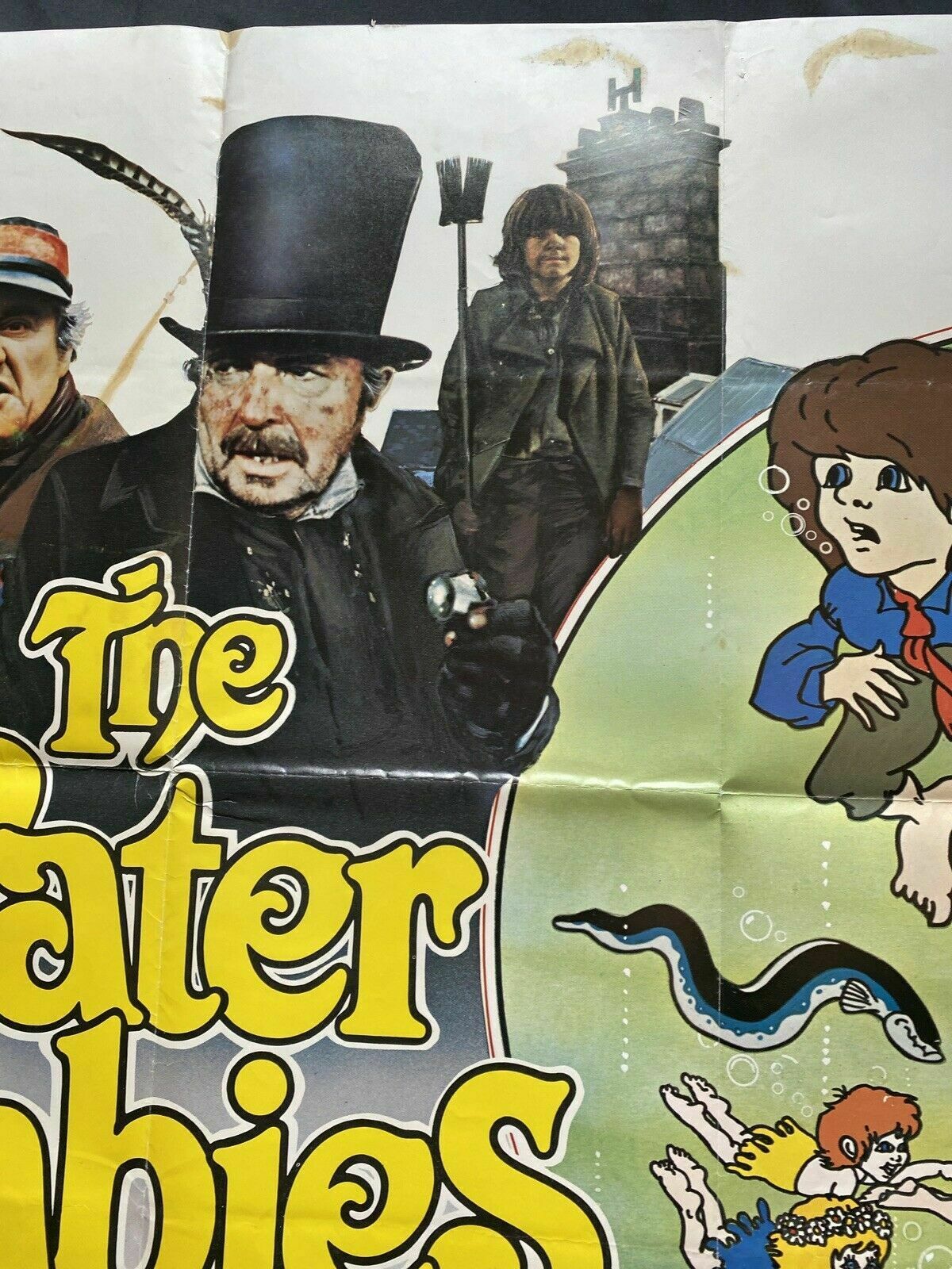 ORIGINAL UK QUAD POSTER - Waterbabies - 1978 - 30" x 40" - (6579)