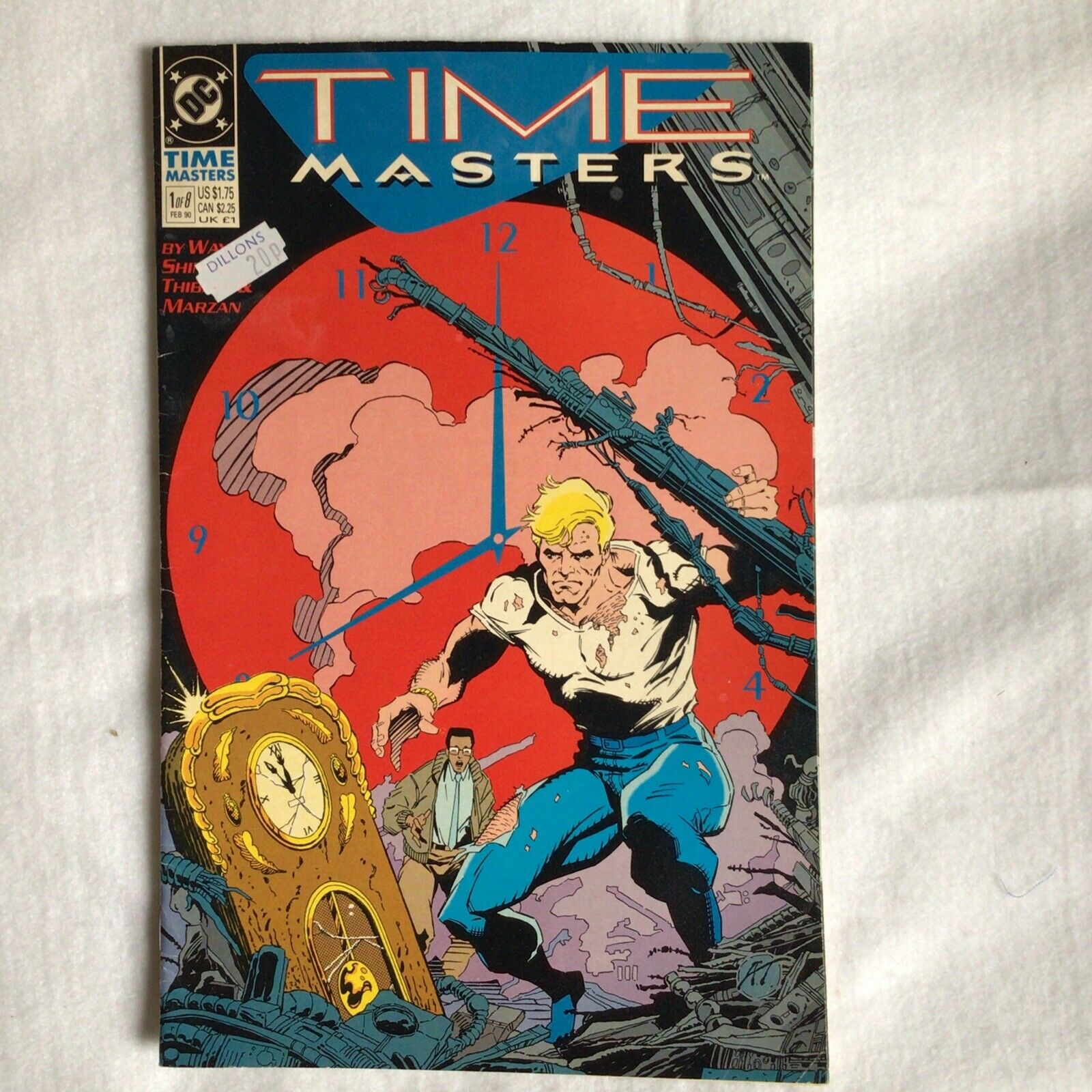 COMIC - DC Comics  TIME MASTERS - Feb 1990 - New York (8891)