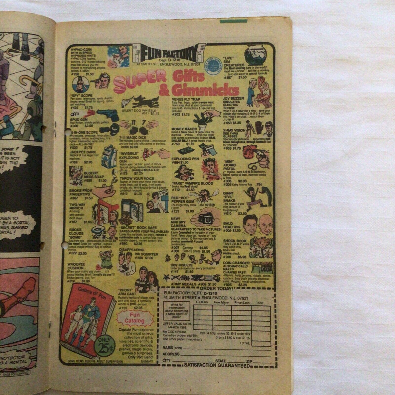 COMIC - DC Comics Adventure Comics AQUAMAN & BLACK MANTA - Dec 1980 - (8870)