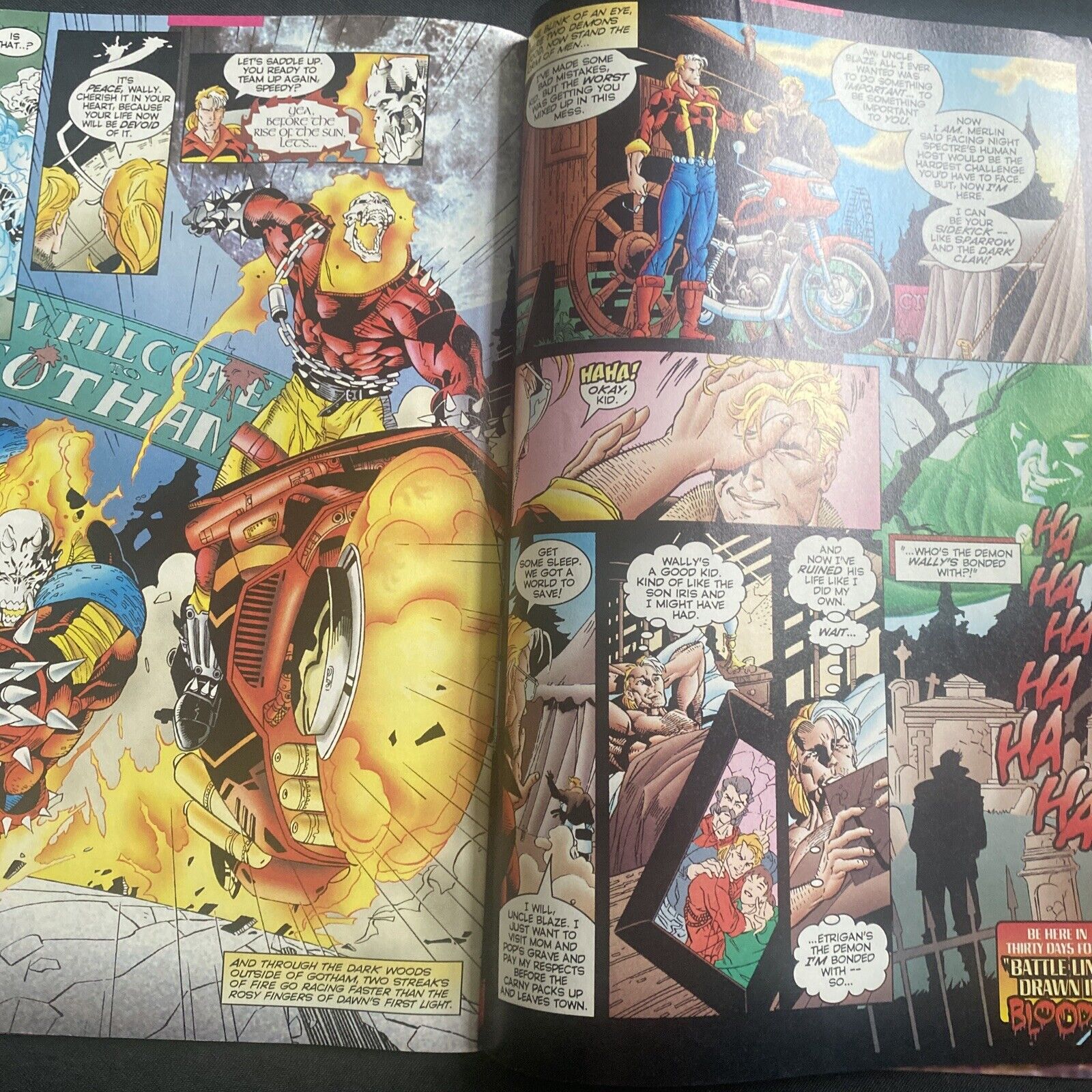 COMIC  - AMALGAM Comics - SPEED DEMON #1 - April 1996 - (8751)