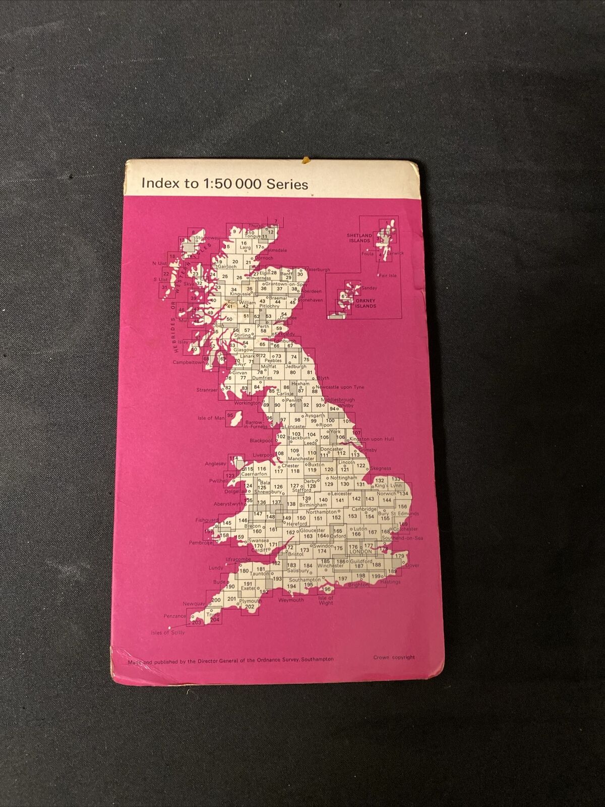 MAP - Ordnance Survey 1:50 2nd Series 1980 -North East Norfolk #133 (8714)