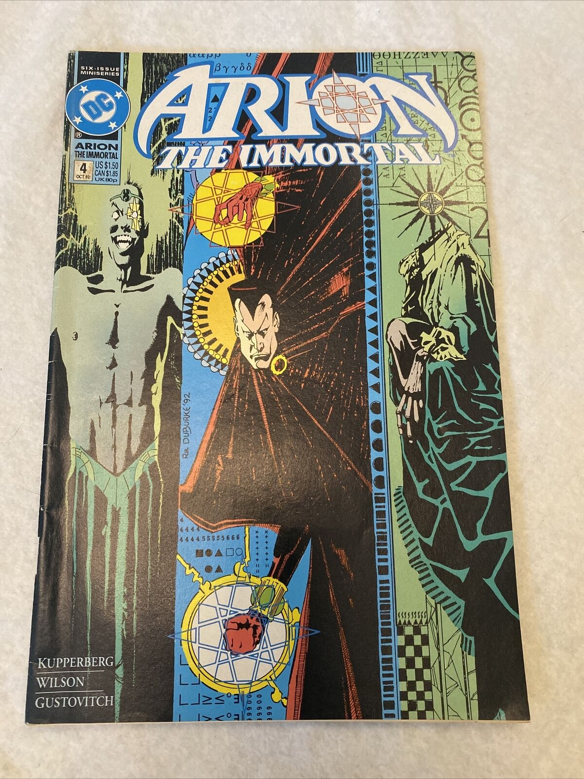 COMIC - DC Comics ARION The Immortal - Oct 1992 - Garn Daanuth (8829)