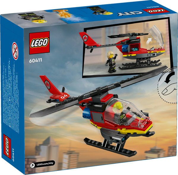 LEGO City - Fire Rescue Helicopter - 60411
