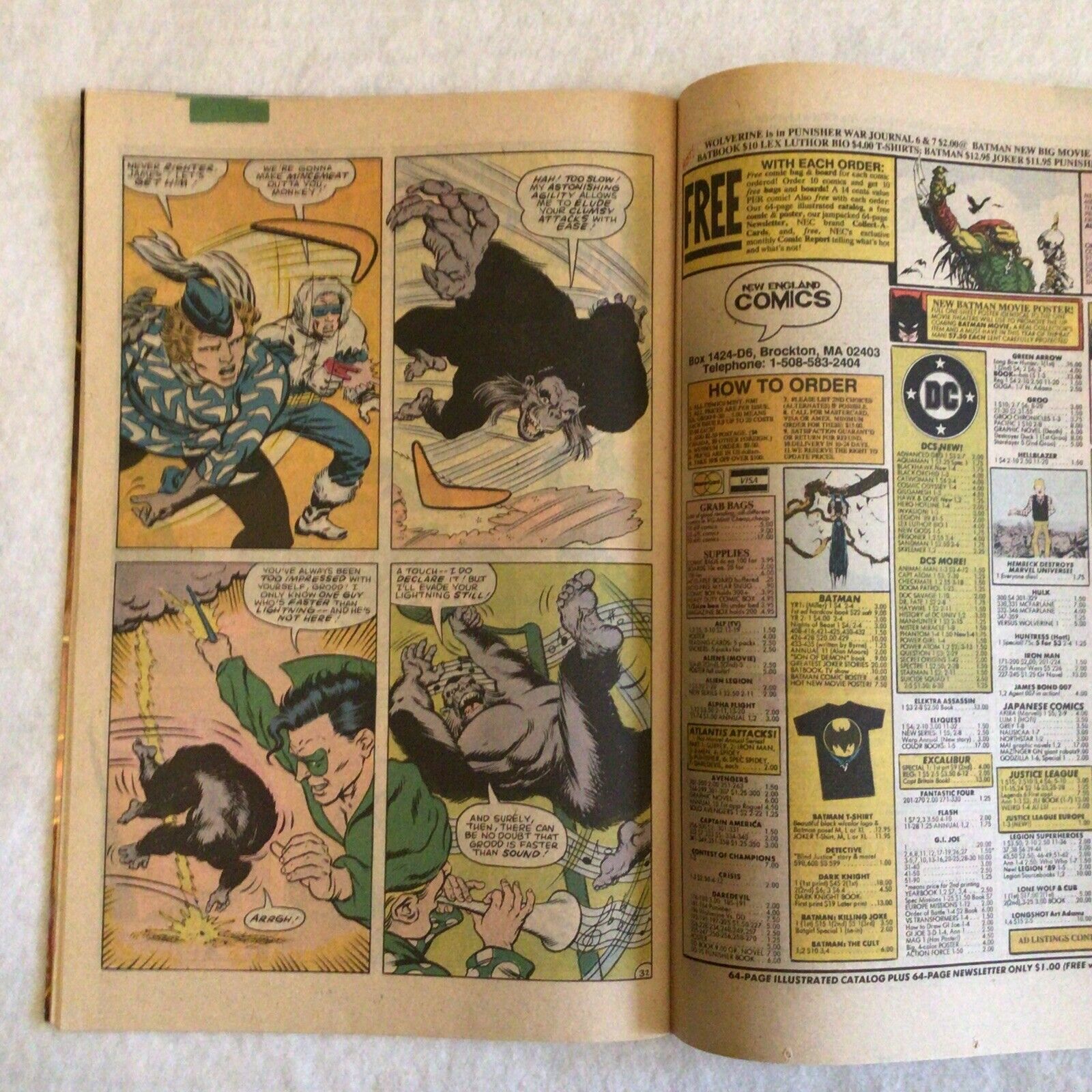 COMIC - DC Comics The rogues Gallery of the FLASH - Jun 1989 - New York - (8862