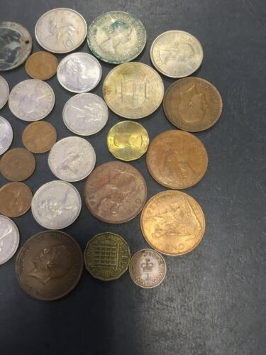English Coins Crown Penny Three Penny  Shilling x  31- 1918 onwards (2839)