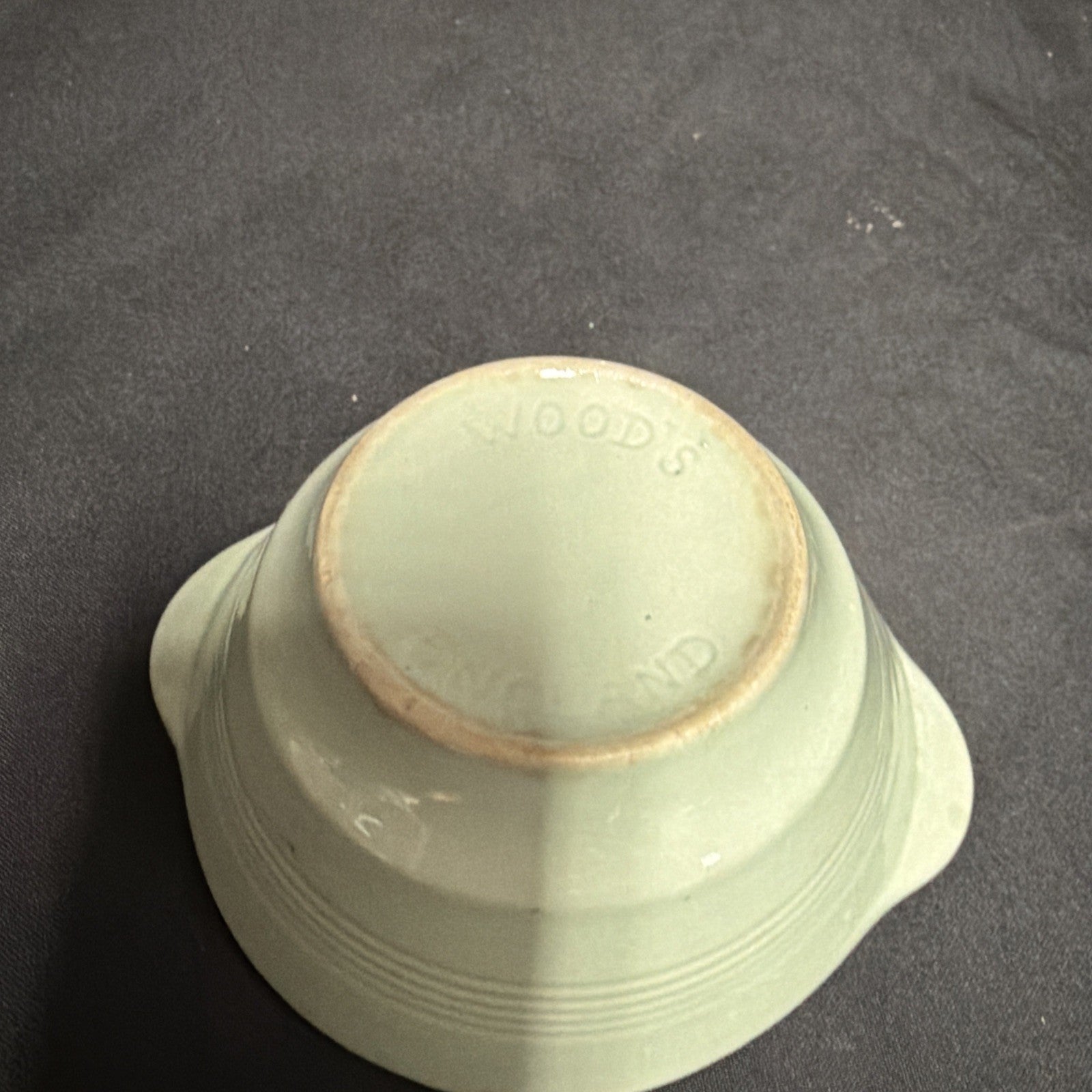 Wood's Ware Beryl Utility Green 1940's Soup Bowl 12cm Diameter- (1931) 