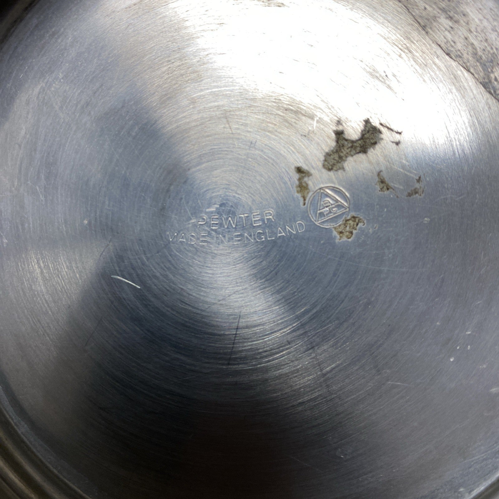 Vintage Pewter Tankard engraved Ashford Farmers 1978  - (1749)