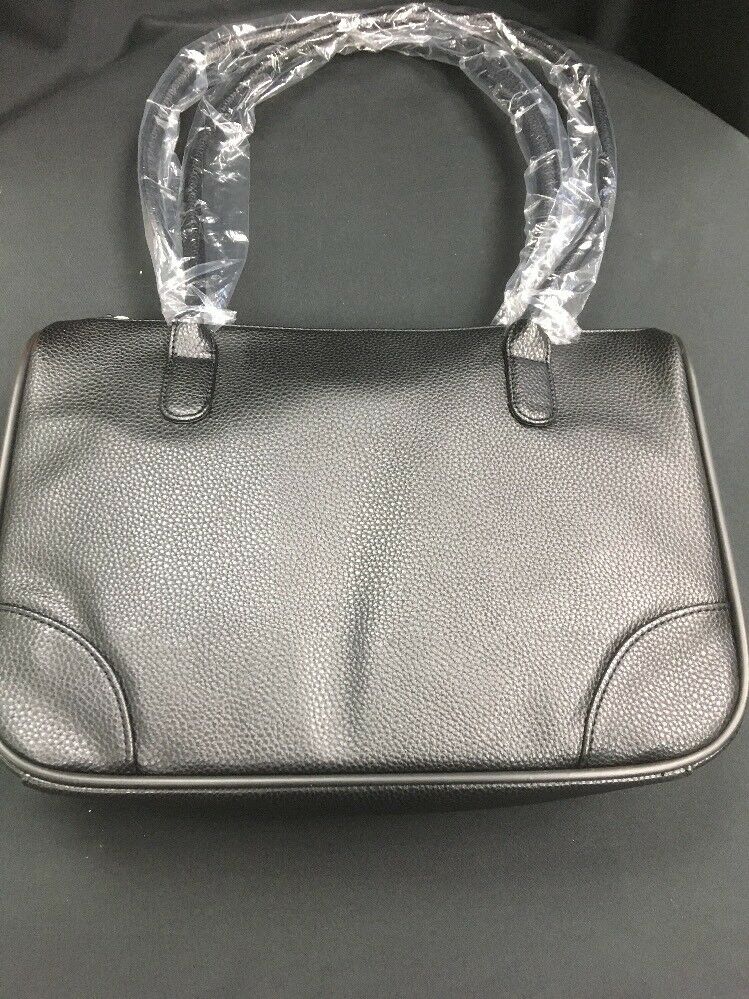 MONARCH Airlines Collectible Air Host Black Handbag NEW UNISSUED Great Handbag