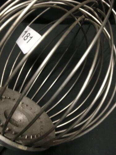Commercial Mixing Balloon Whisk - Sammic or Hobart Med - 7" Dia , 12" H (7181)