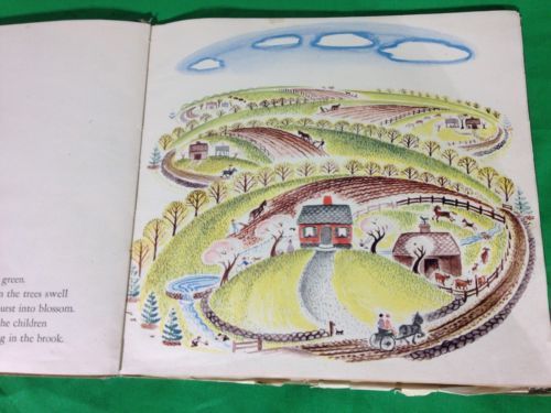 The Little House VIRGINIA LEE BURTON First UK Edition 1st 1946 Caldecott 203