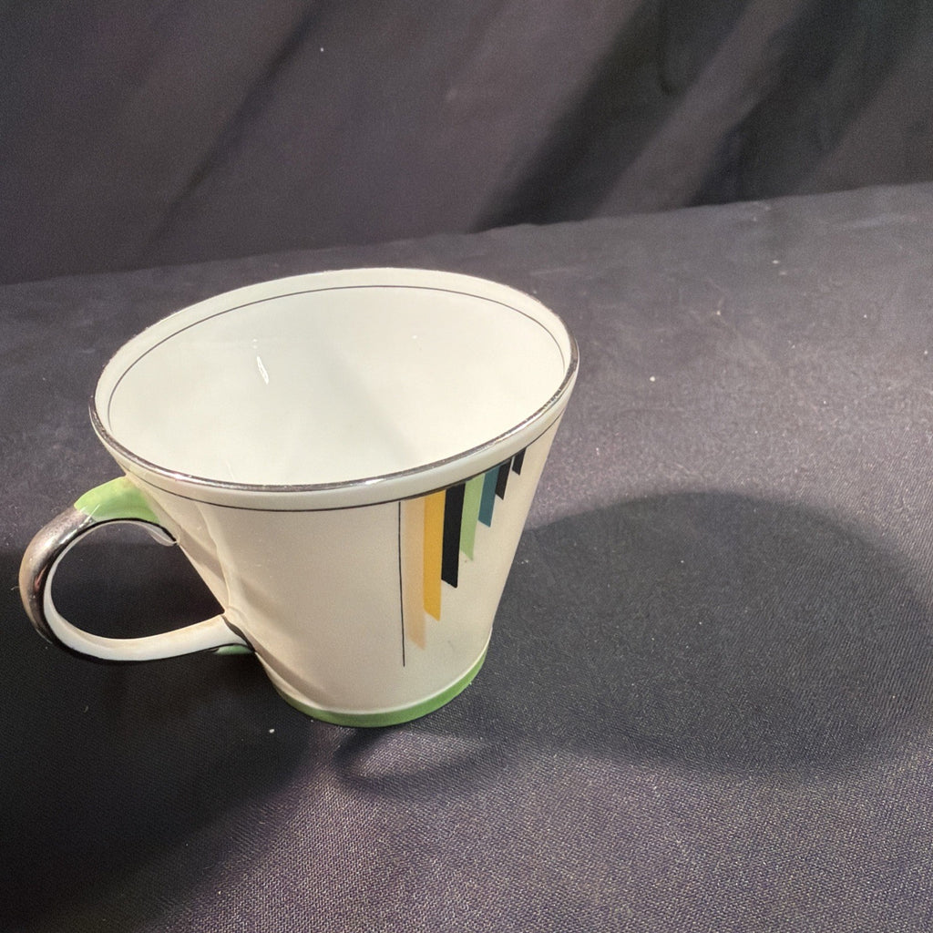 Aynsley England Bone China Art Deco 1930's Tea Cup and Sugar Bowl - (2095)