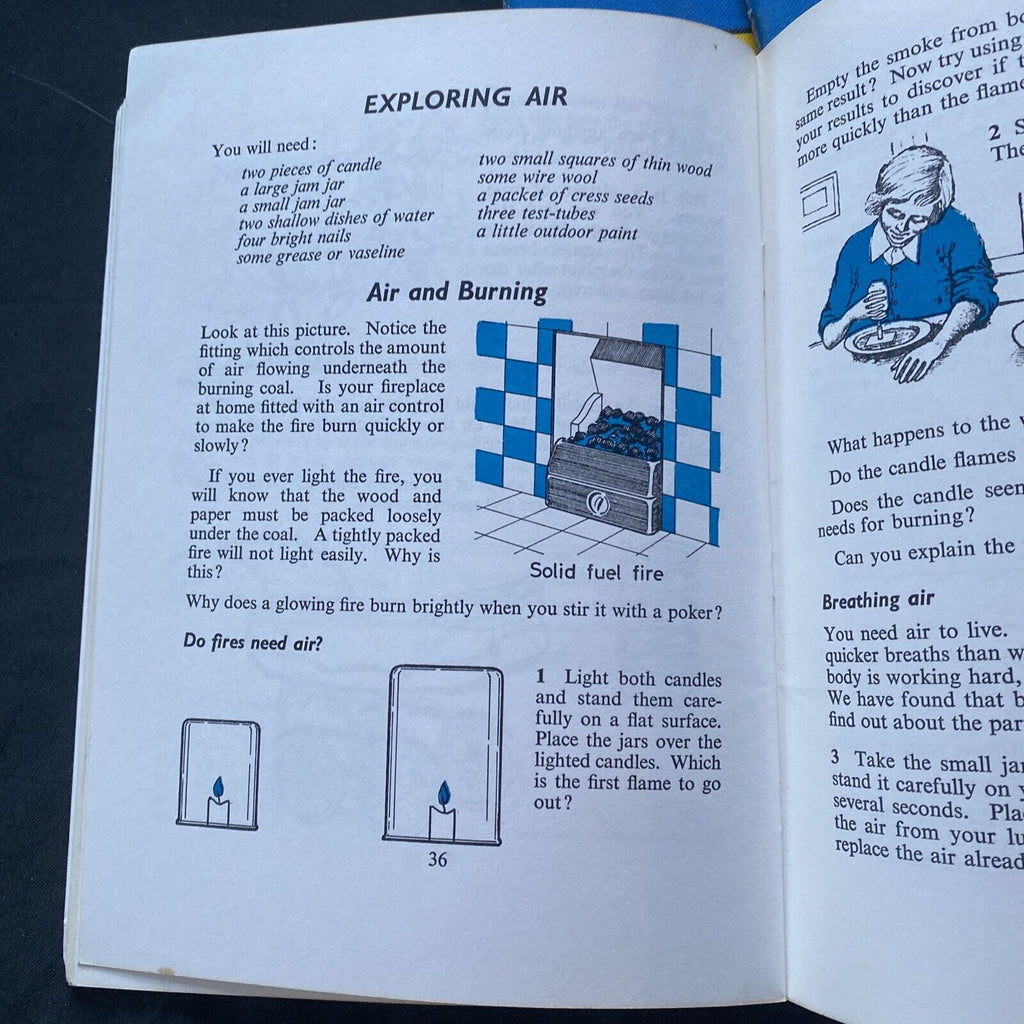 Let's Explore Science William Rudge 1970 set of three books - (9599)