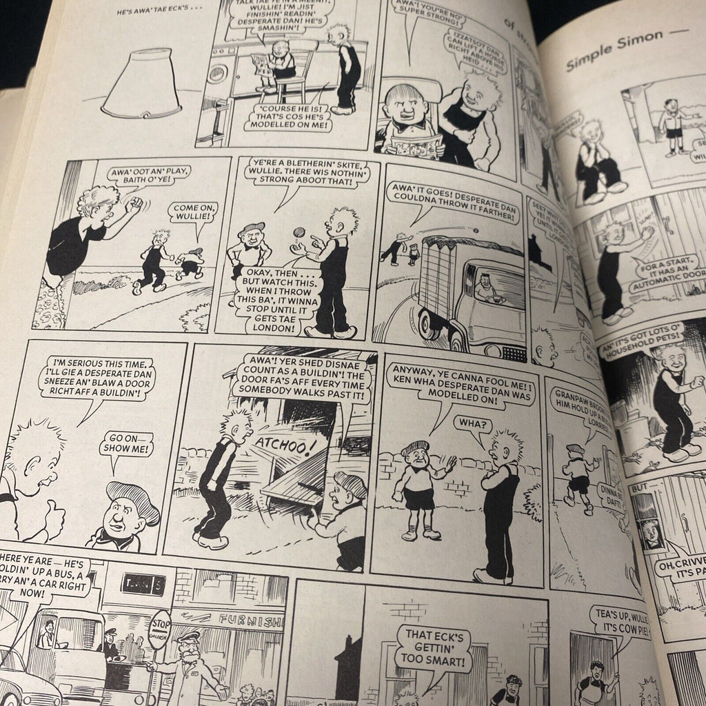 Oor Wullie - Sunday Post Annual 1992 D.C Thompson Glasgow -(7435)