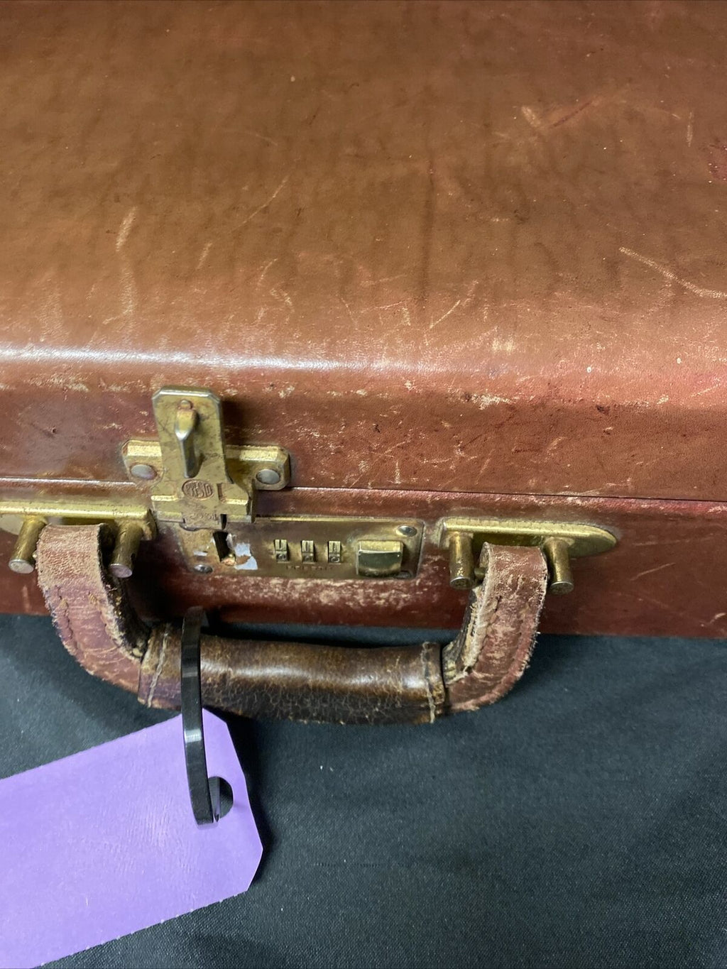 VINTAGE - KANGORA Wear Best RARE Leather Briefcase +Removable Attache - (8997)