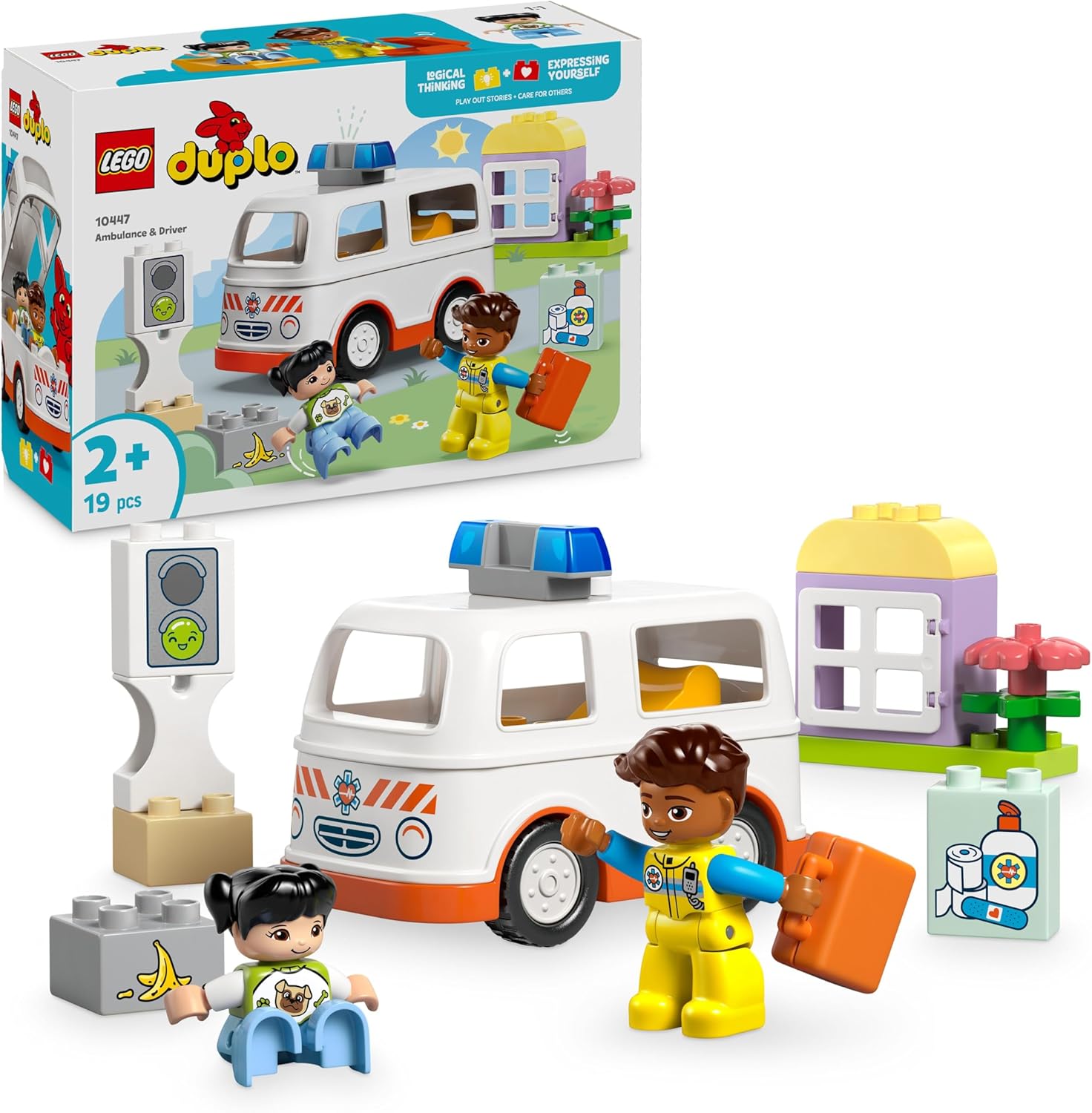 LEGO DUPLO - Town: Ambulance & Driver - 10447