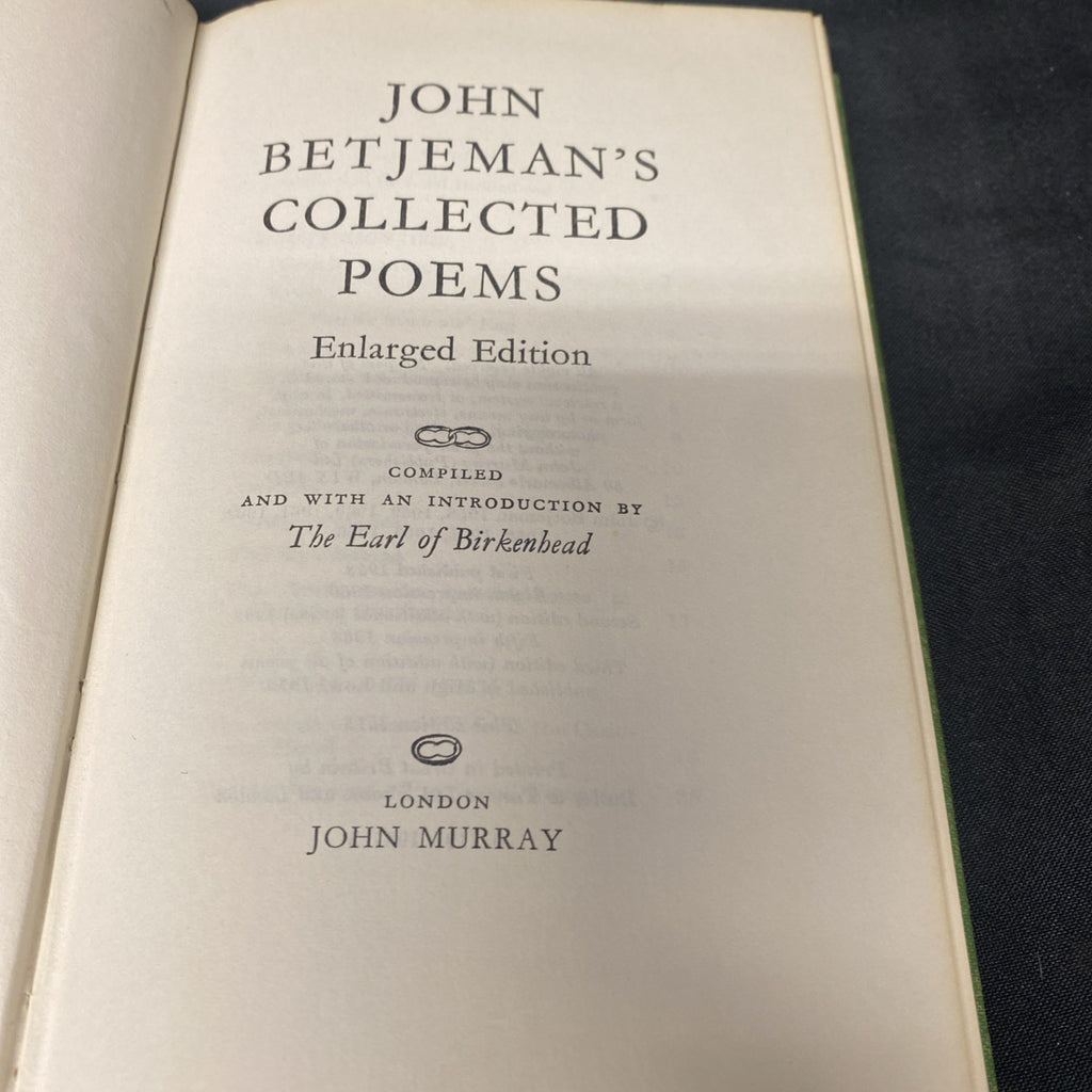 Book - John Betjemans Collected Poems - John Murray - 1973 - (1527)