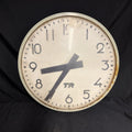 Clock Vintage Westerstrands TR Services Industrial 24" D. Original Cond - (2052)