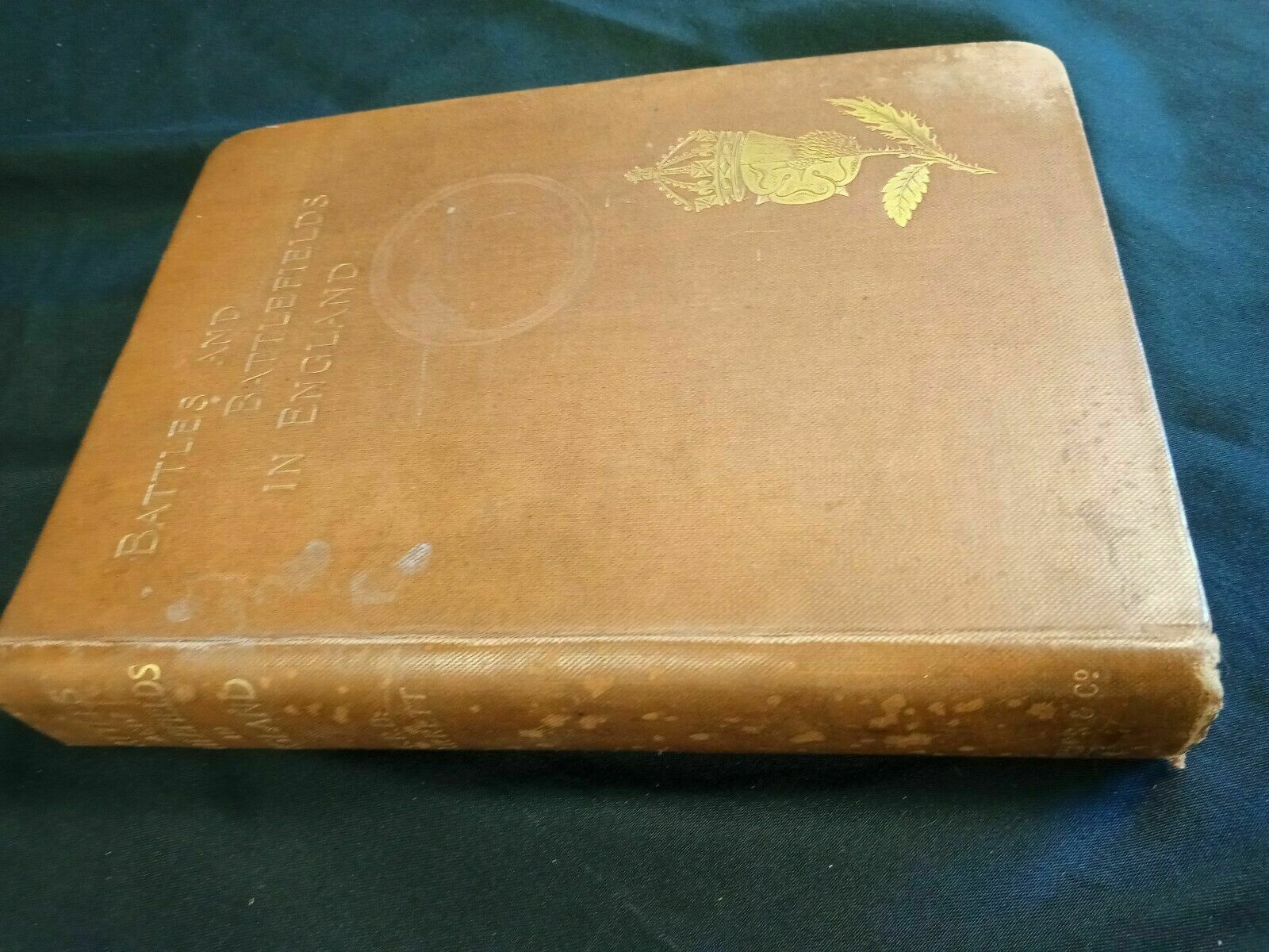 Battles And Battlefields In England C.R.B. Barrett Pub. 1896 Innes & Co - (7868)