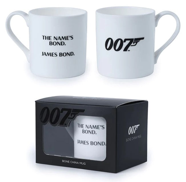 MUG Fine China in Gift Box - James Bond - THE NAME'S BOND