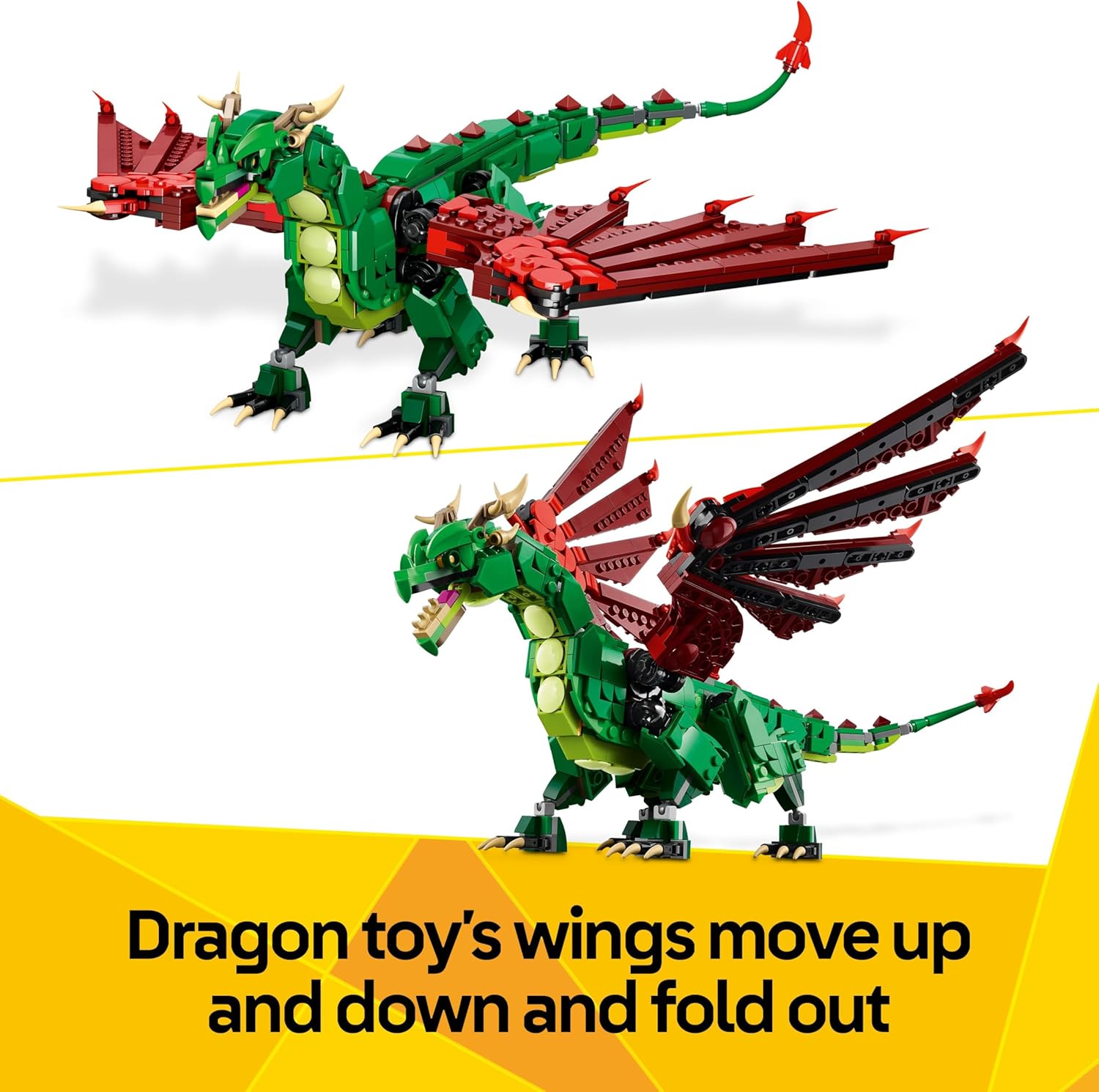 LEGO Creator 3 in 1 - Medieval Dragon - 31161