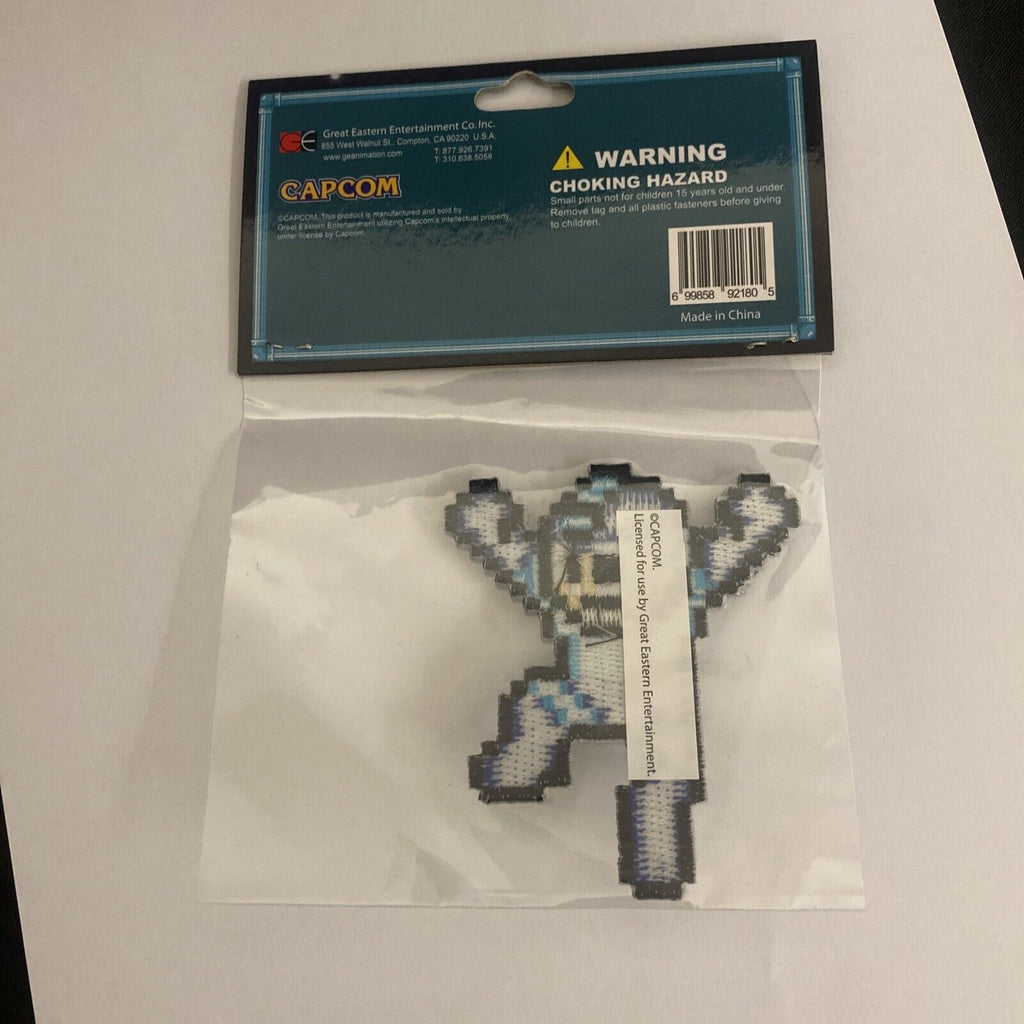 MEGAMAN 10 Embroidered Patch Capcom Licensed 2010 - (9334)