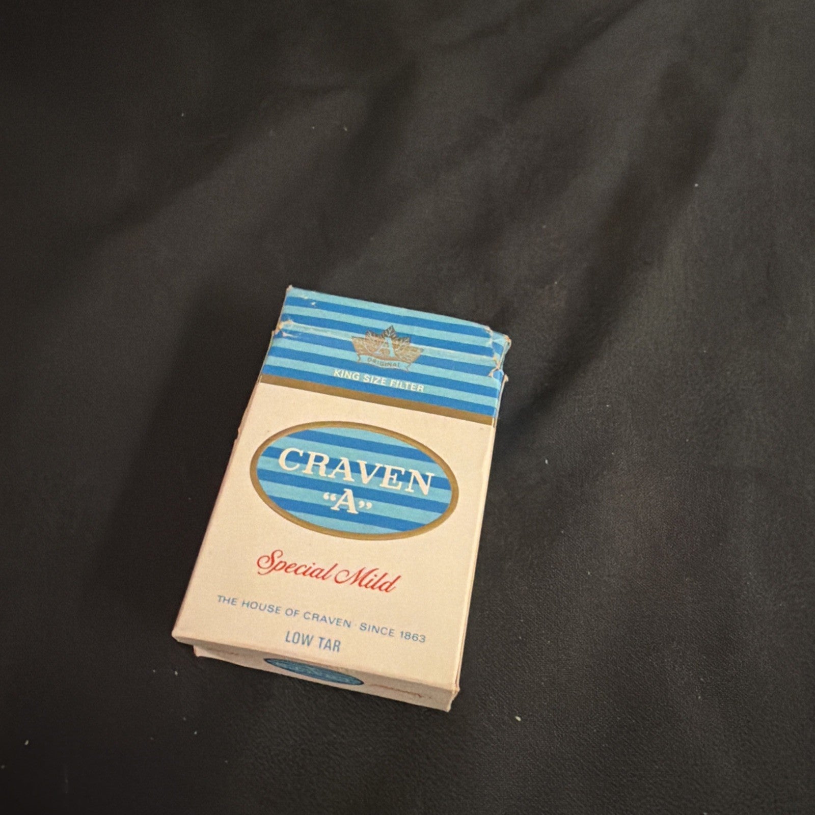 Vintage Craven A Special Mild UK Cigarette Packet - Empty - (2359)