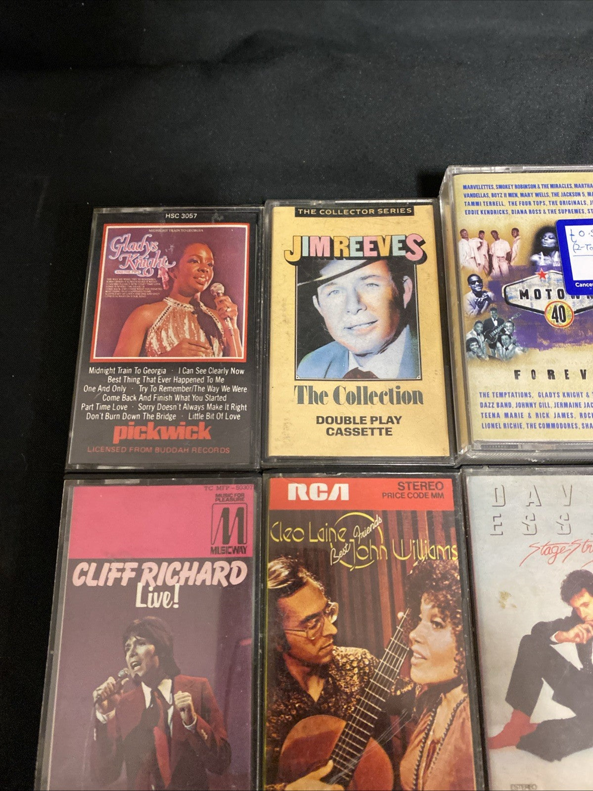 20 Cassette tapes Mainly 60's / 70's Searchers Ross Cochran - (1736)