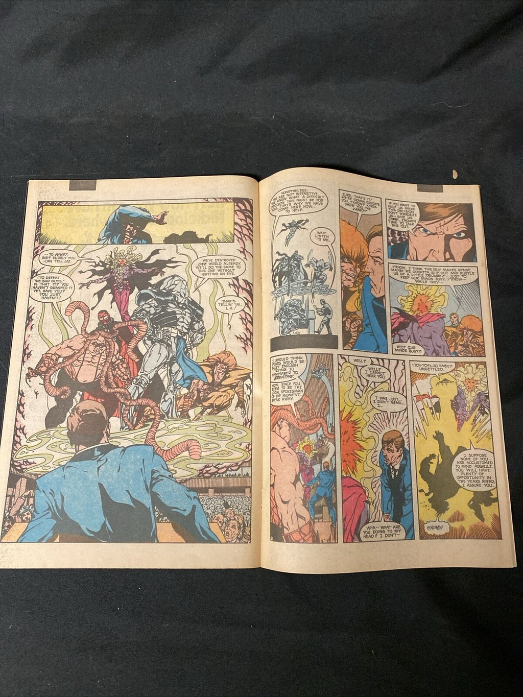 COMIC - DC Comics Justice League EUROPE -Aug 1990 - Extremist Vector Pt 3 (8792