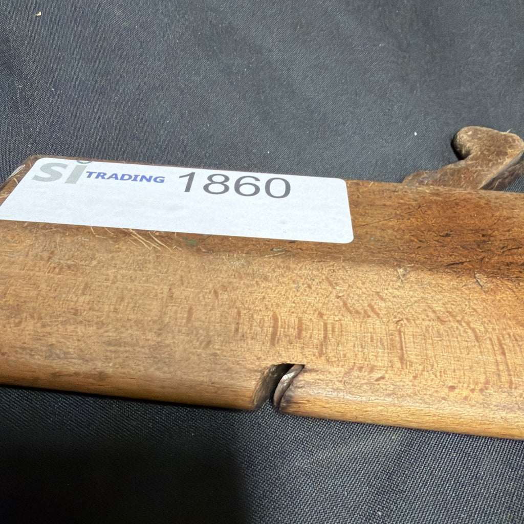 Antique British Wooden Moulding Plane 9.5" - (1860)