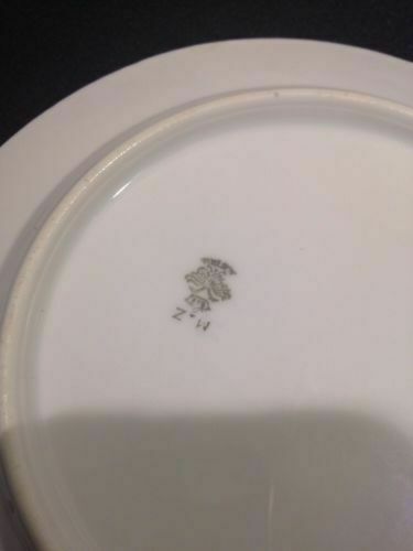 Moritz Zdekauer MZ Austria Design ALT 578 - 10 pieces green swags 1905 (1500)